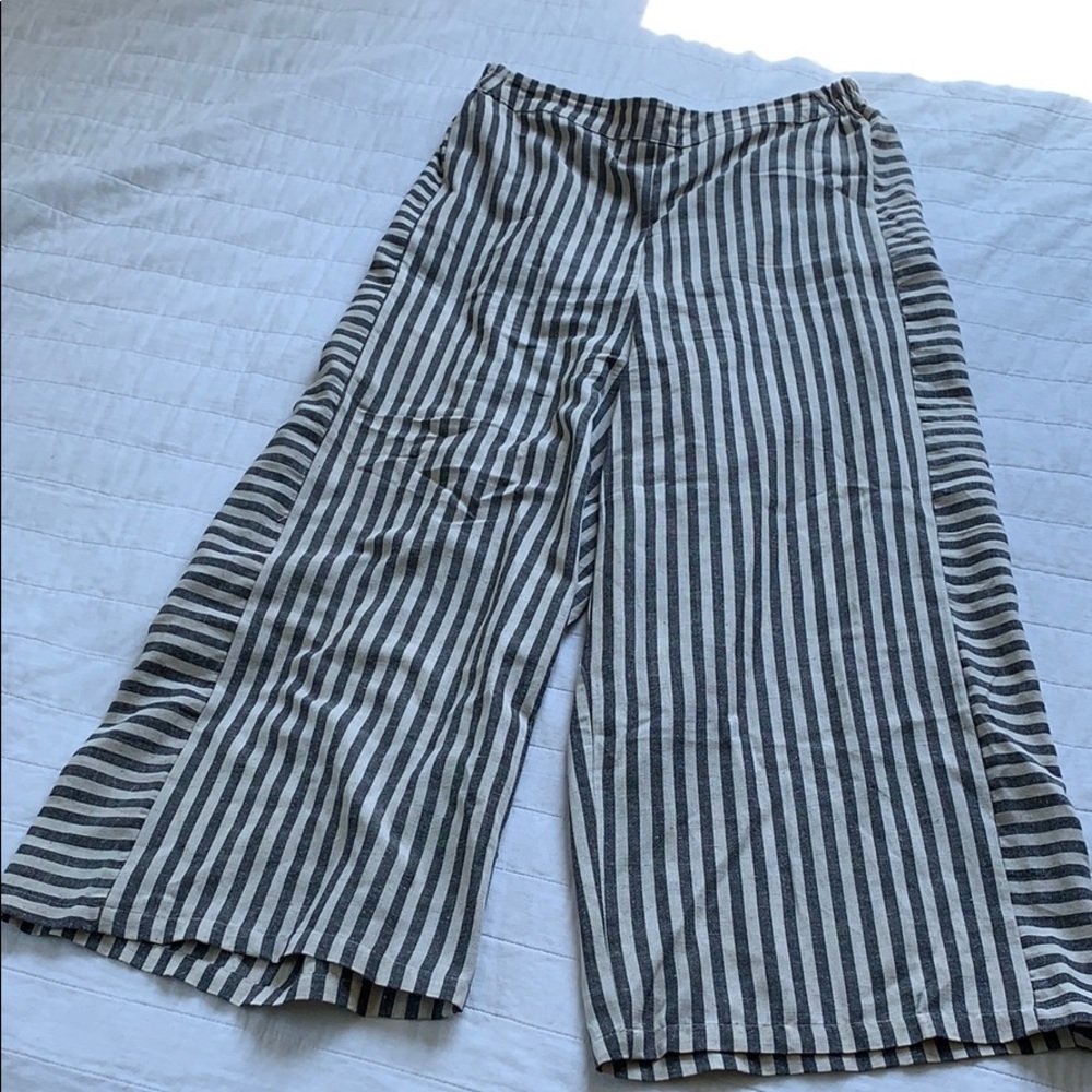 Cotton cropped pants